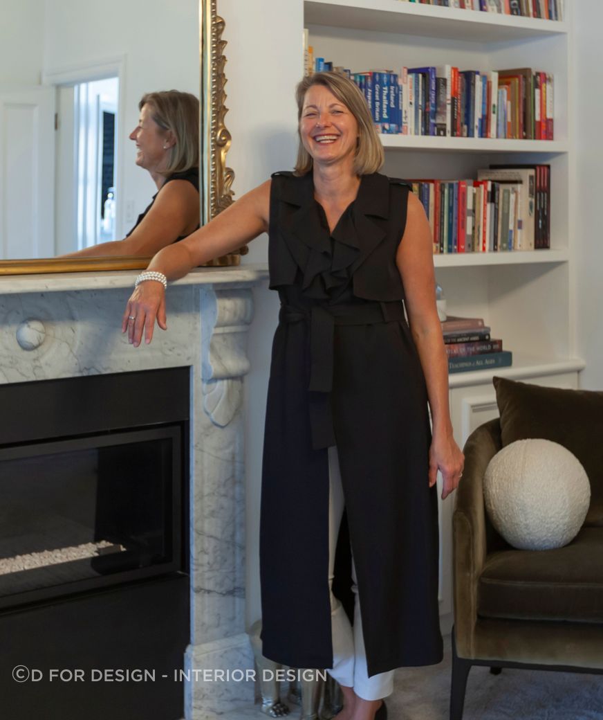 Sandra Aiken, principal designer and founder of D for Design.