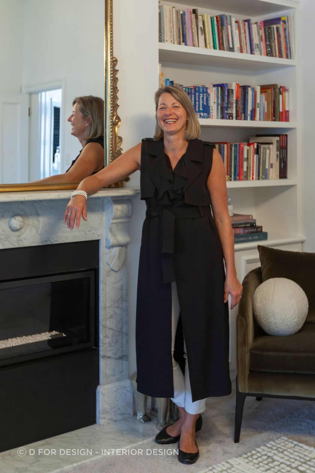 Sandra Aiken, principal designer and founder of D for Design.