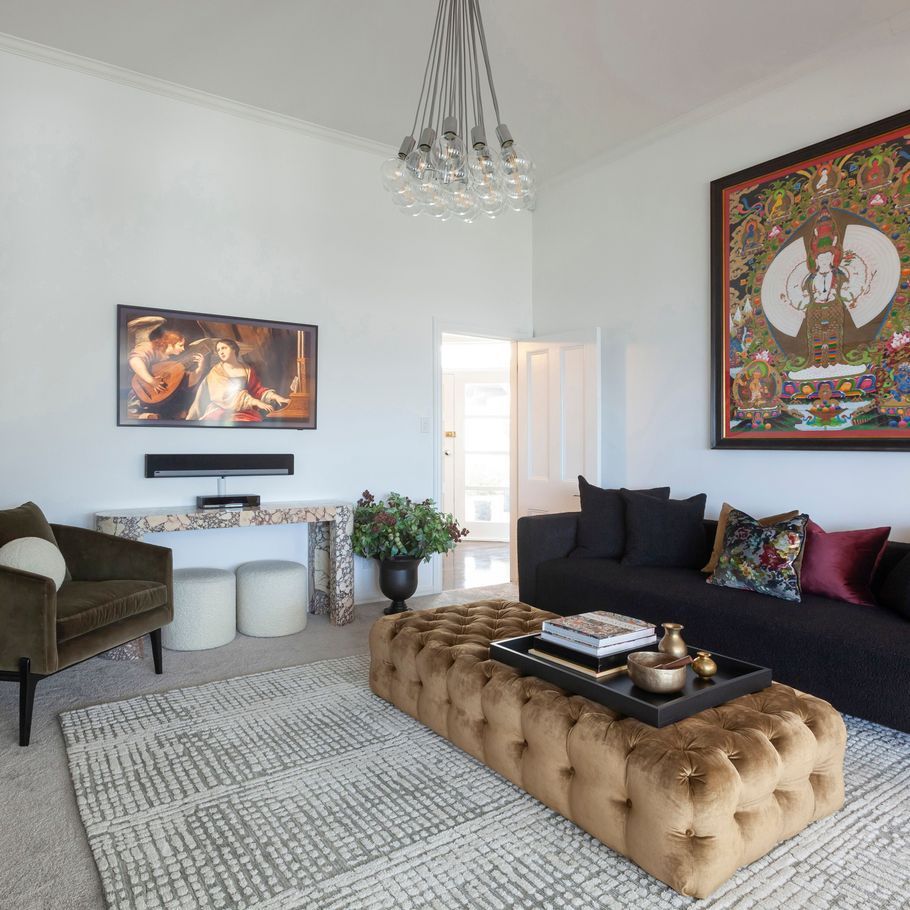 The interior restyle of this Wellington villa reflects the style and stories of its owners