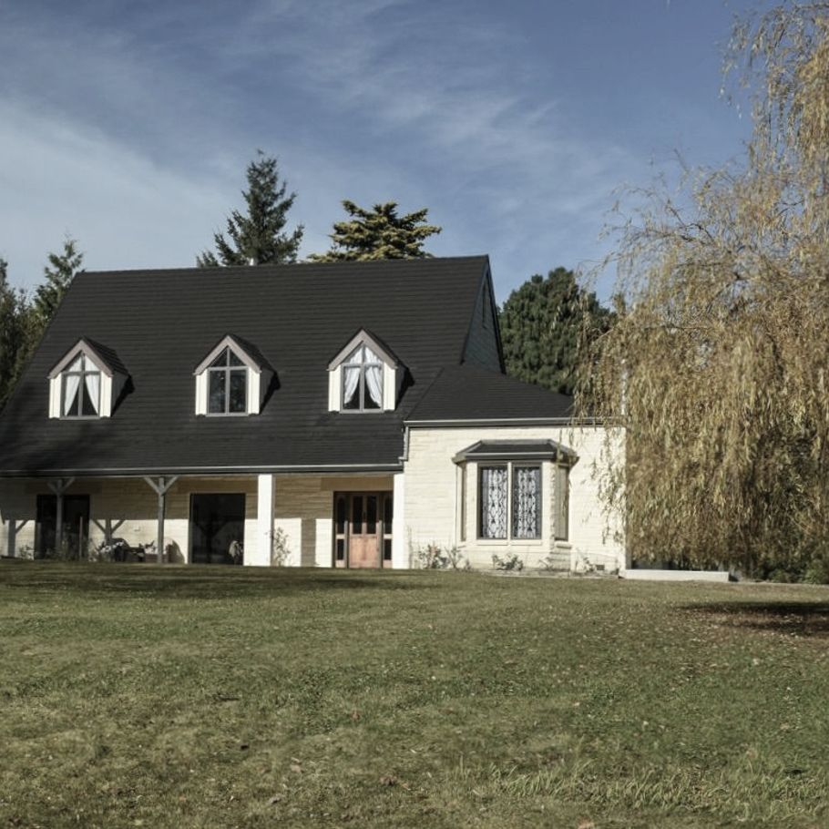 A stone-clad home restored to its former glory