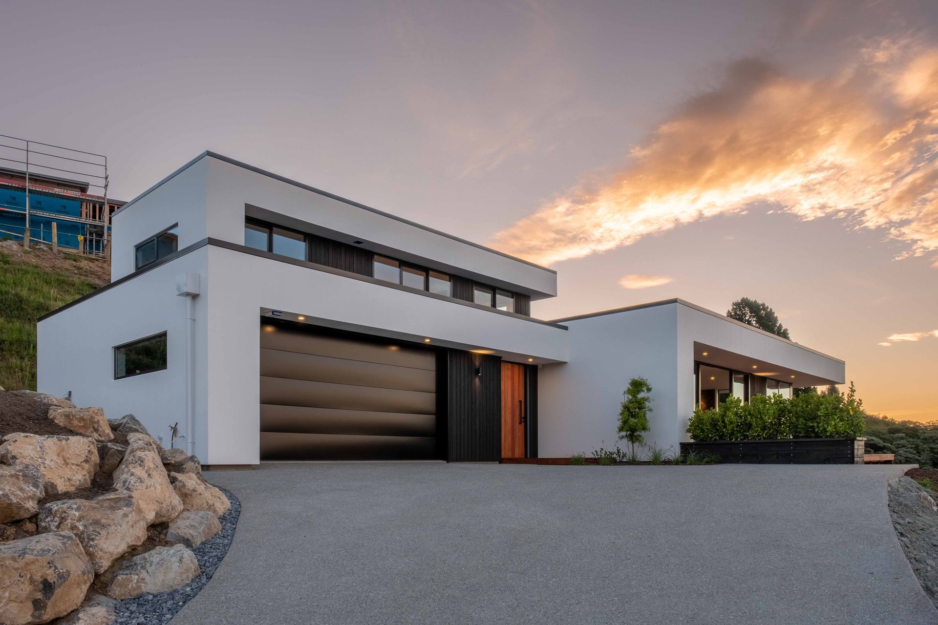 The building's layout makes the most of the stunning outlook.
