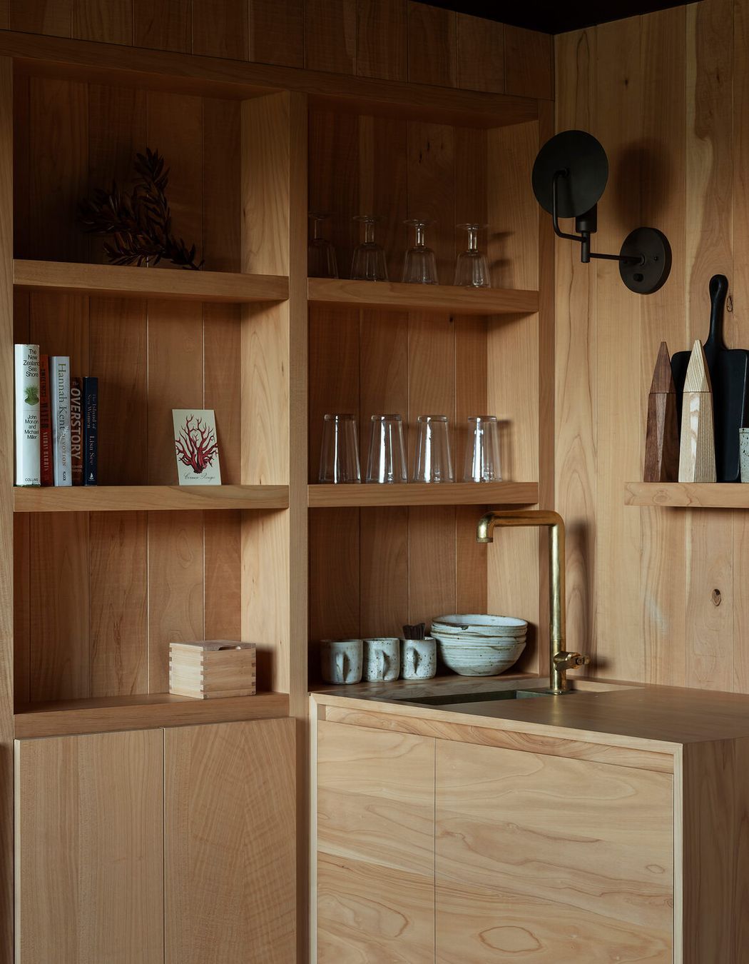 The project was driven by a desire to touch the land lightly.