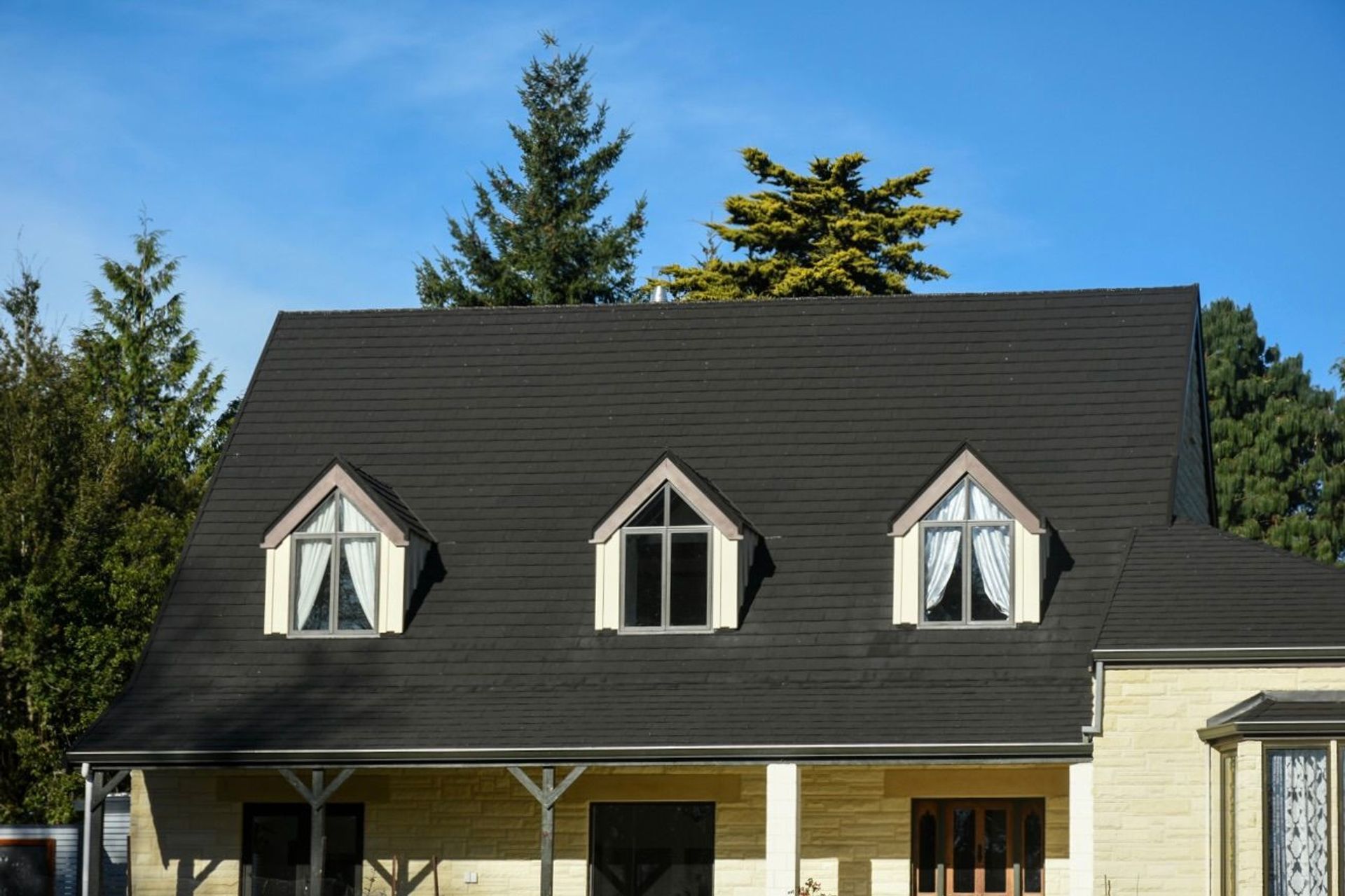 A stone-clad home restored to its former glory