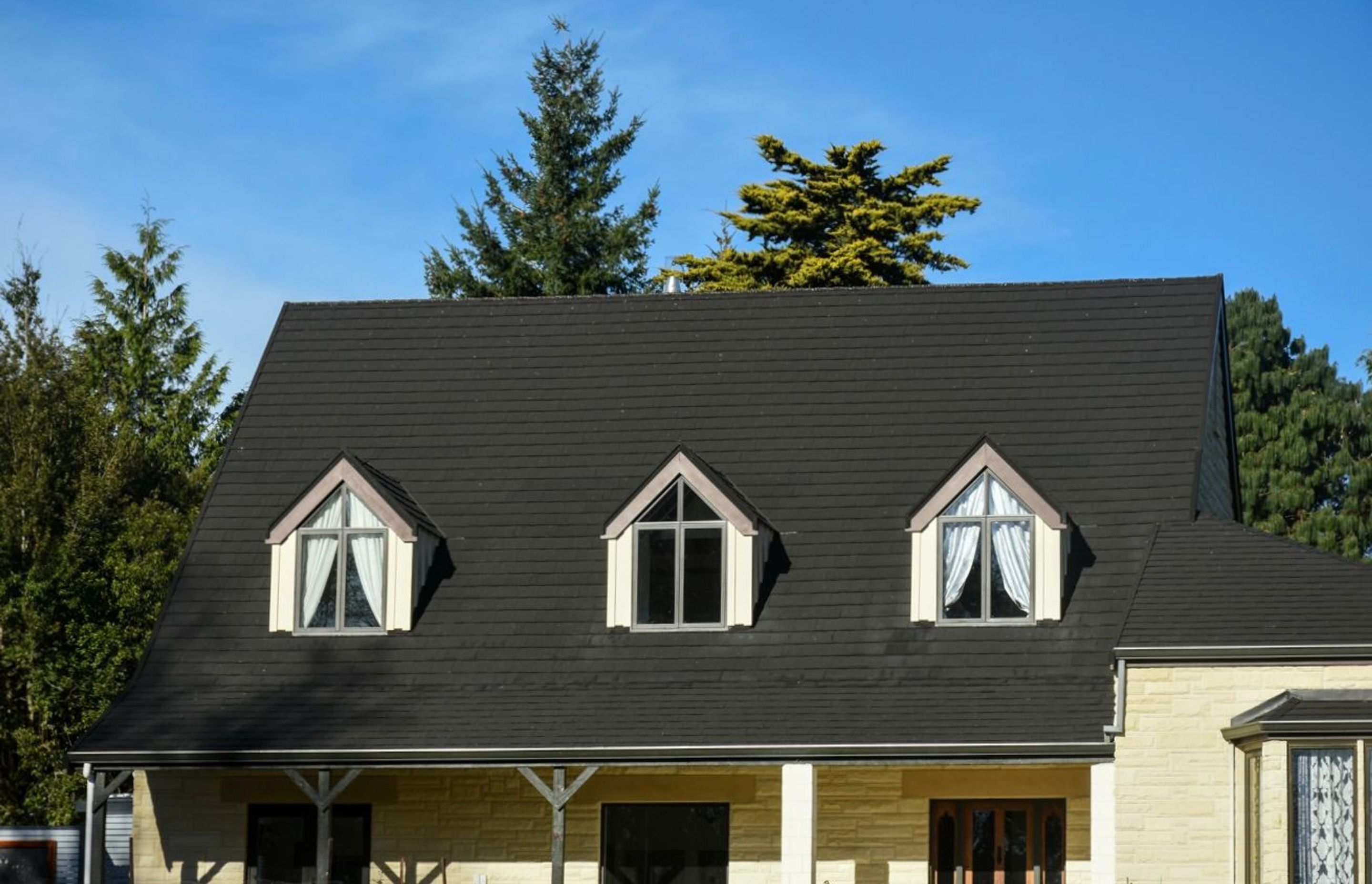 A stone-clad home restored to its former glory