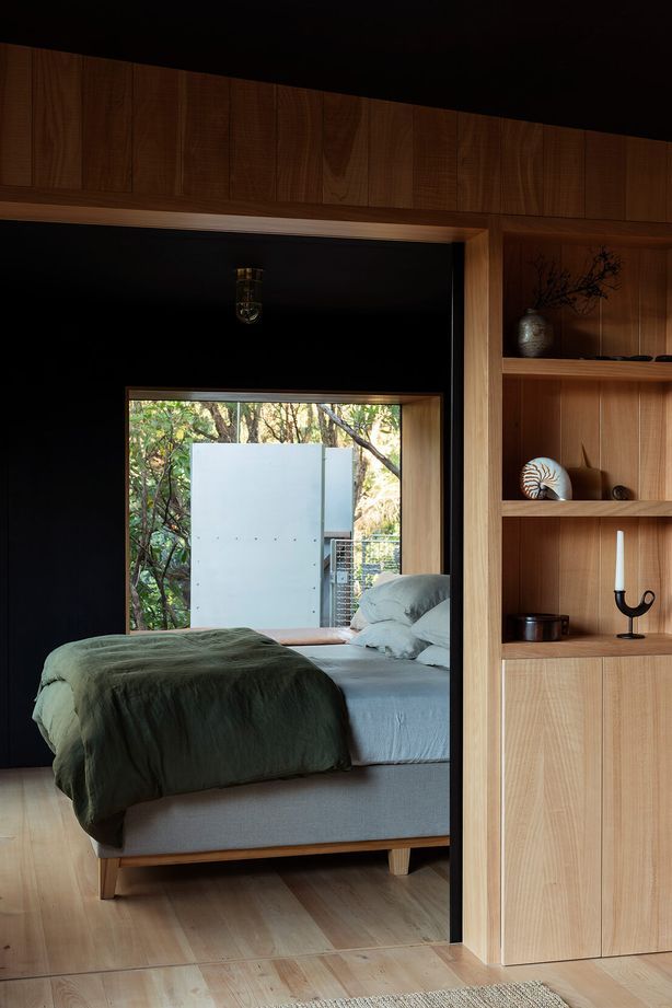 Spaces can be connected and separated by a series of well-placed sliding doors.