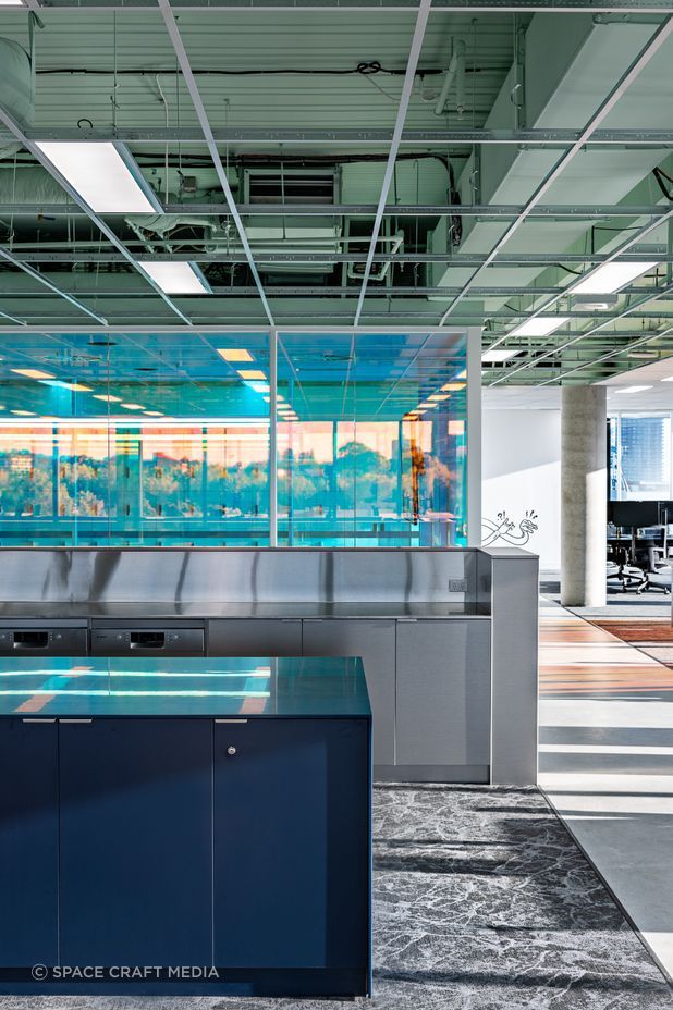 Common areas to linger in.