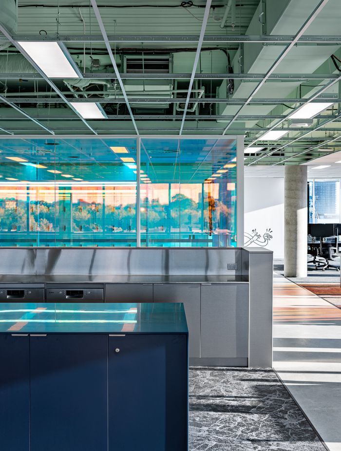 Common areas to linger in.