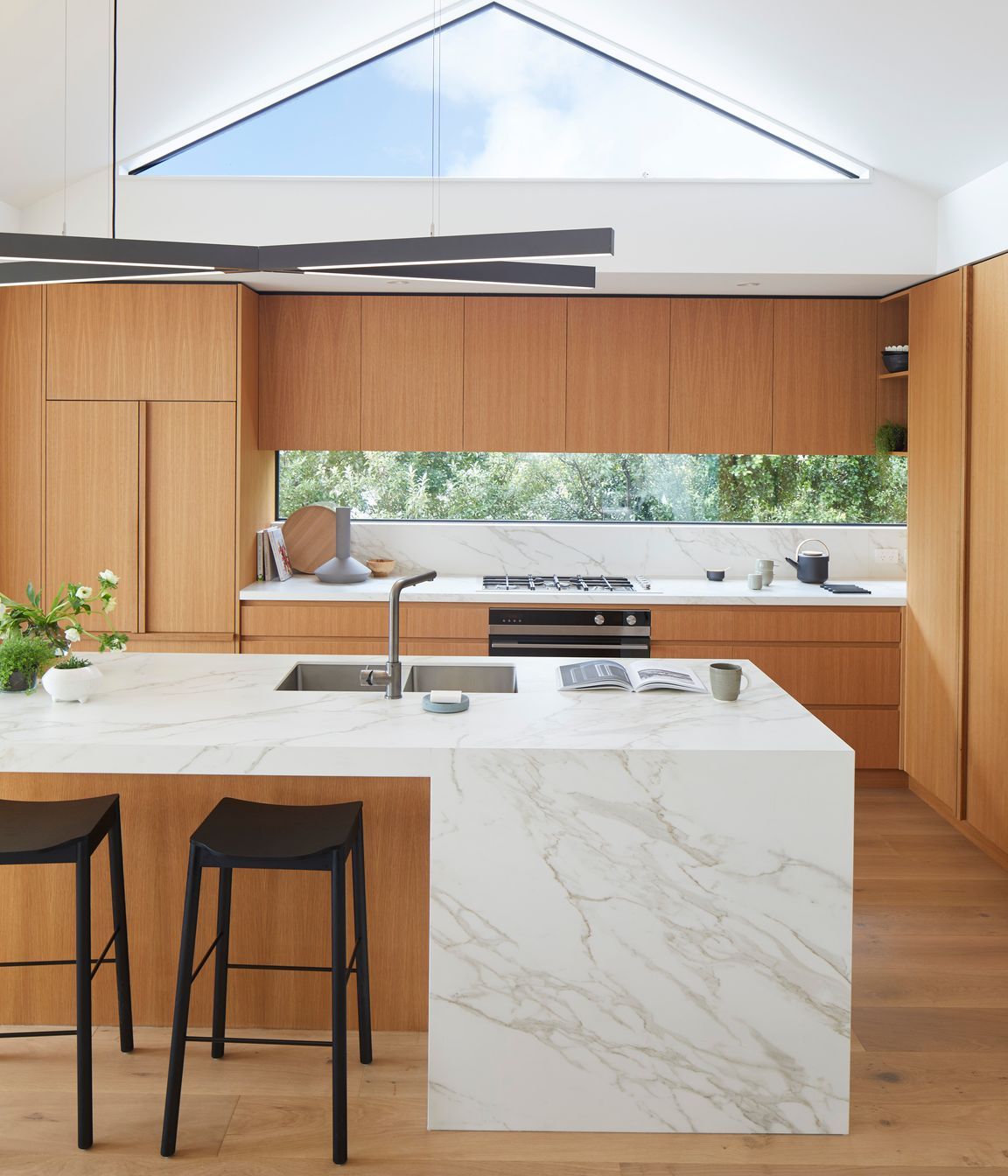 The kitchen of the Pt Chevalier home.