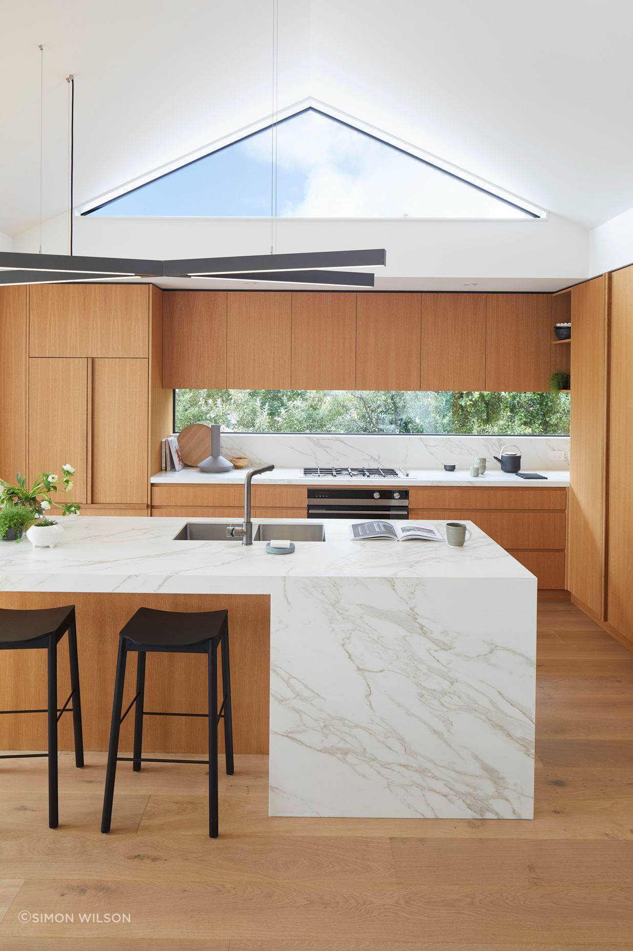 The kitchen of the Pt Chevalier home.