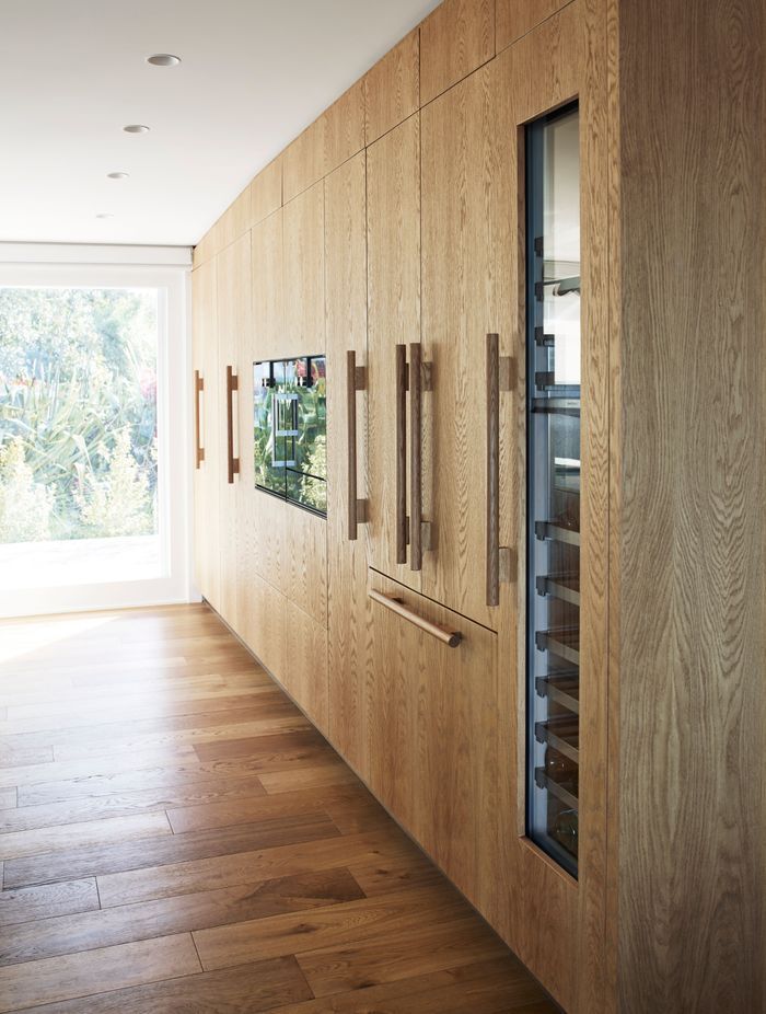 The addition of the glass doors at the rear allows more light in.