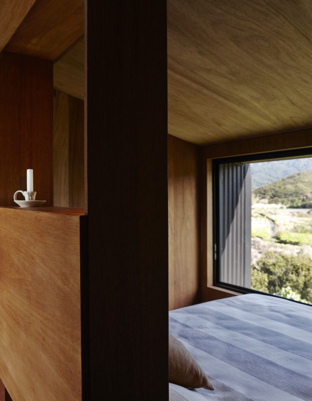 The second pod comprises light-filled sleeping quarters.