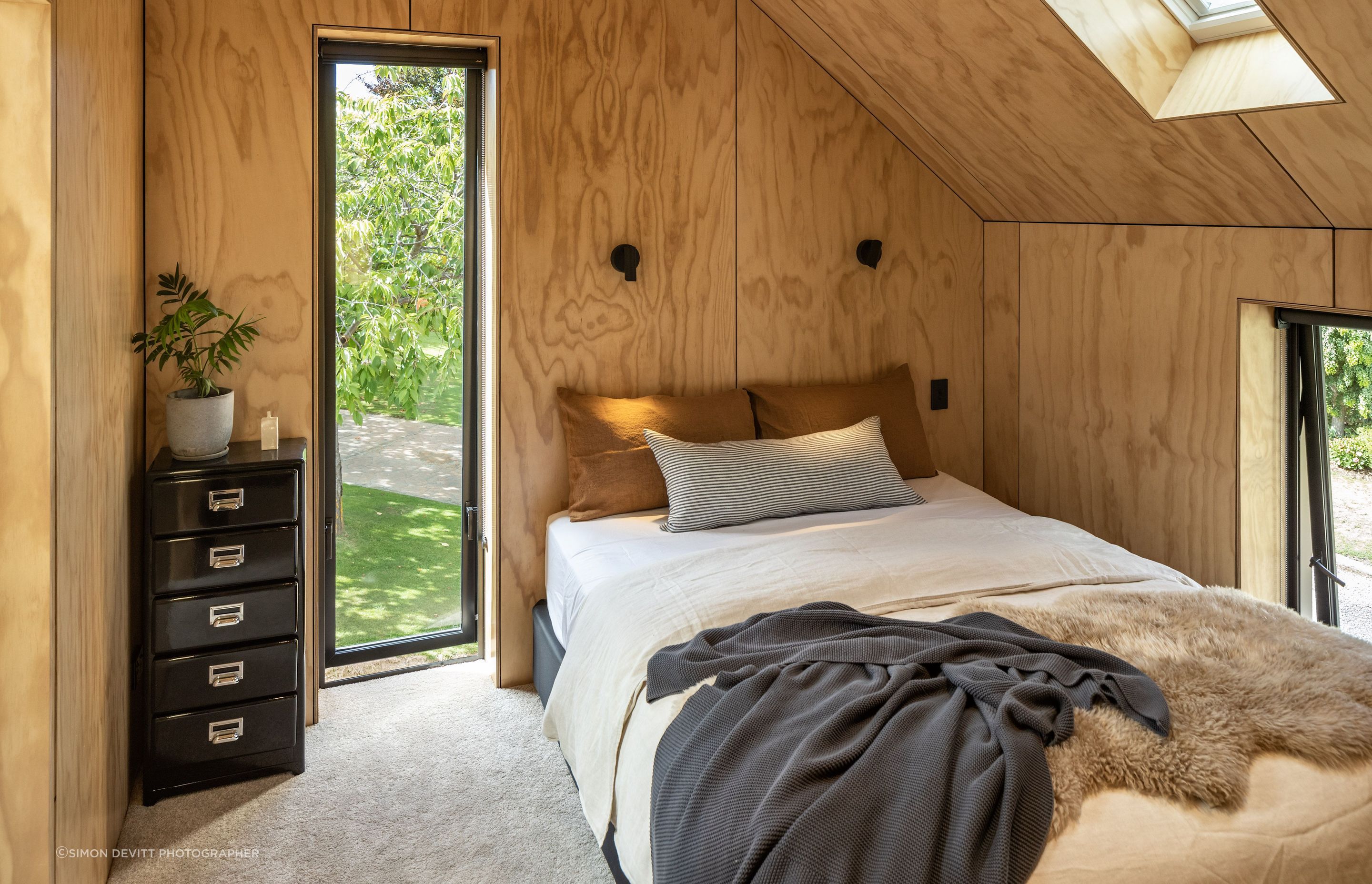 The compact style and minimal use of materials are an influence of Japanese design.