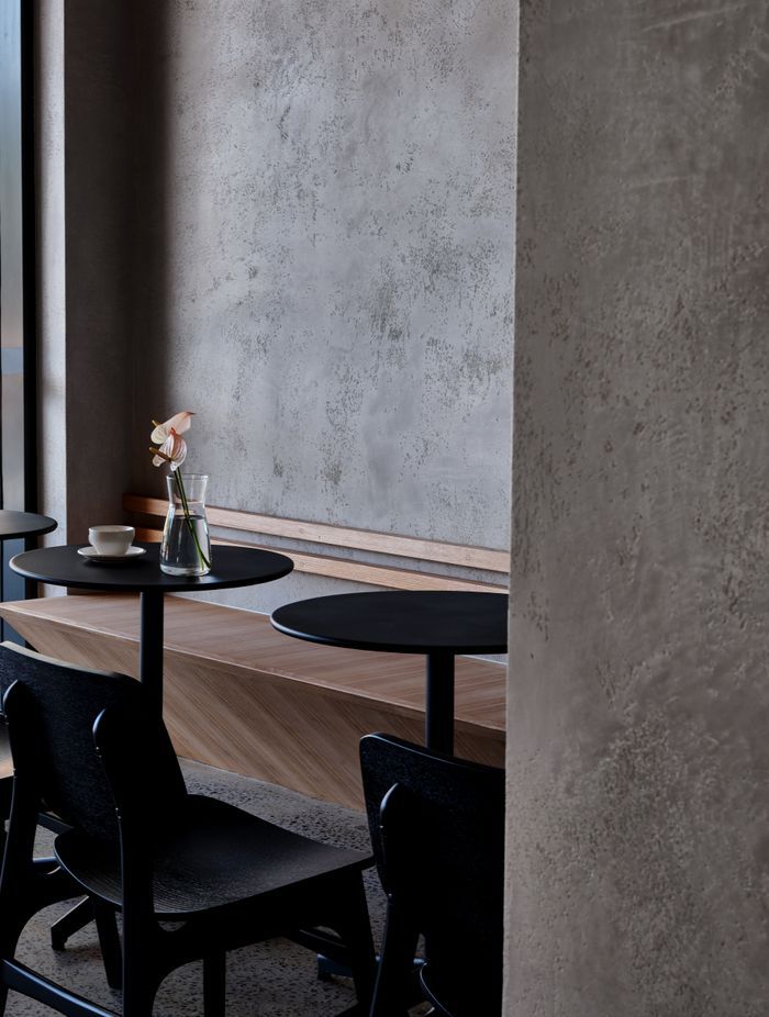 The timber brings a warmth to the space.