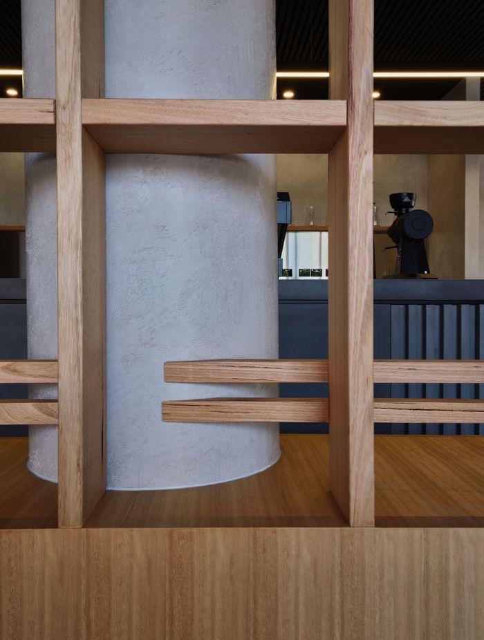 Close attention to detail creates harmony between the materials.