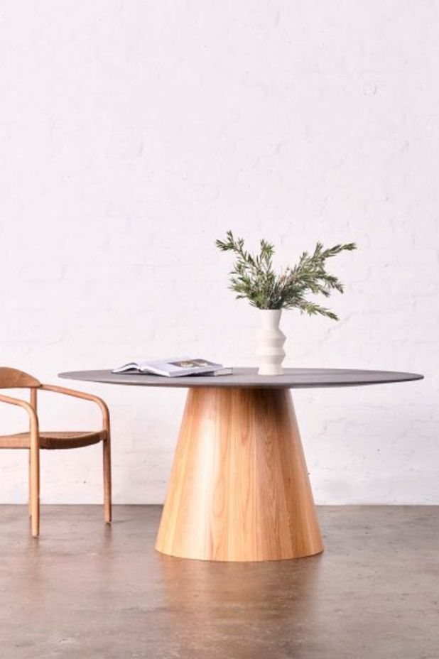 Shift Alto dining table by Concrete Collective