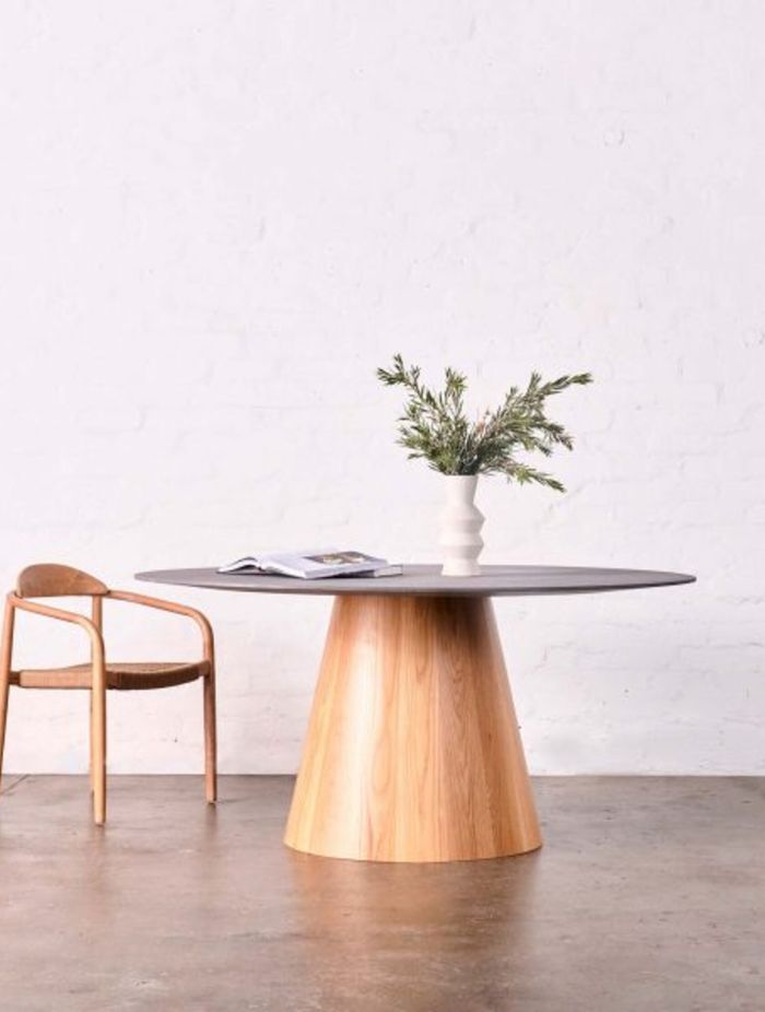 Shift Alto dining table by Concrete Collective