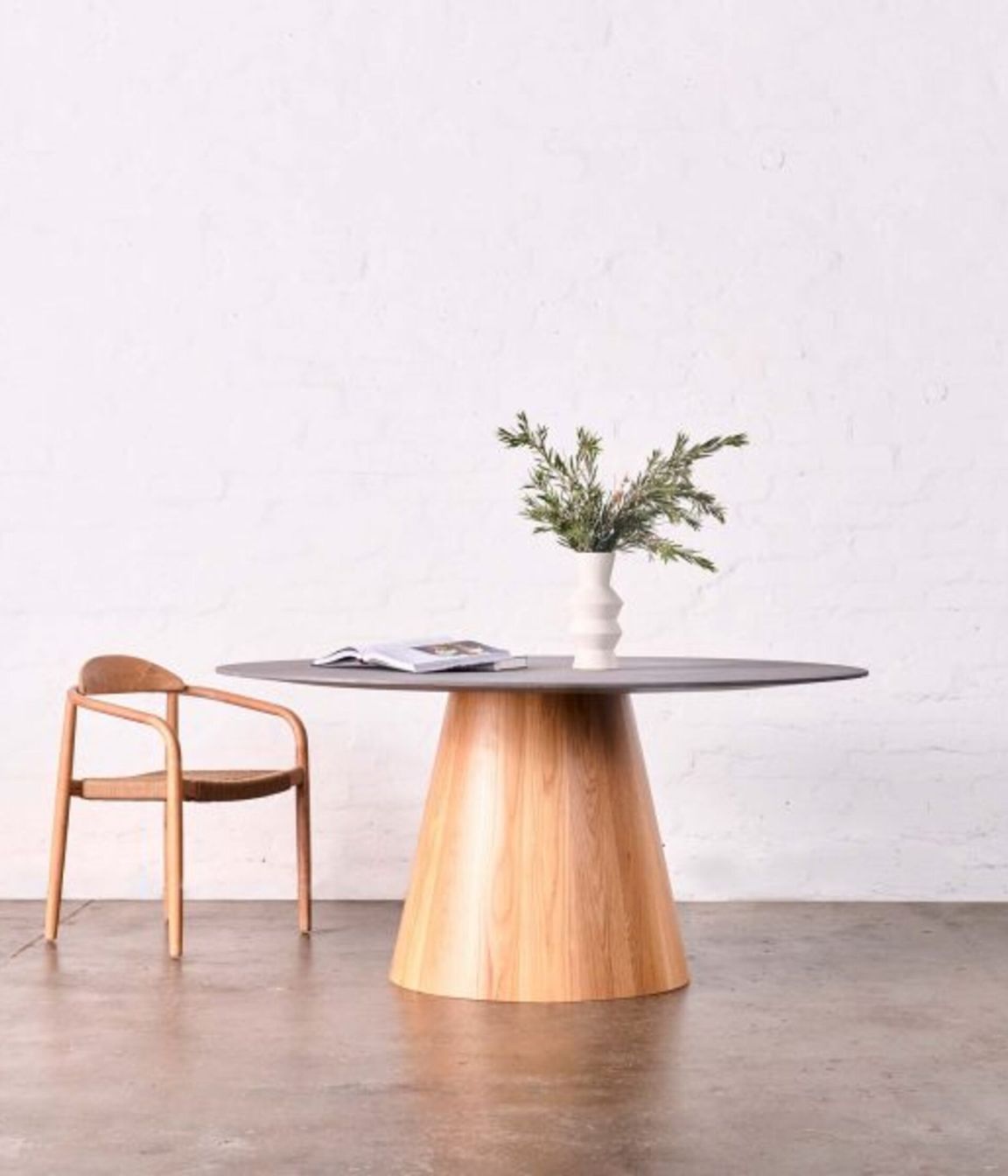 Shift Alto dining table by Concrete Collective