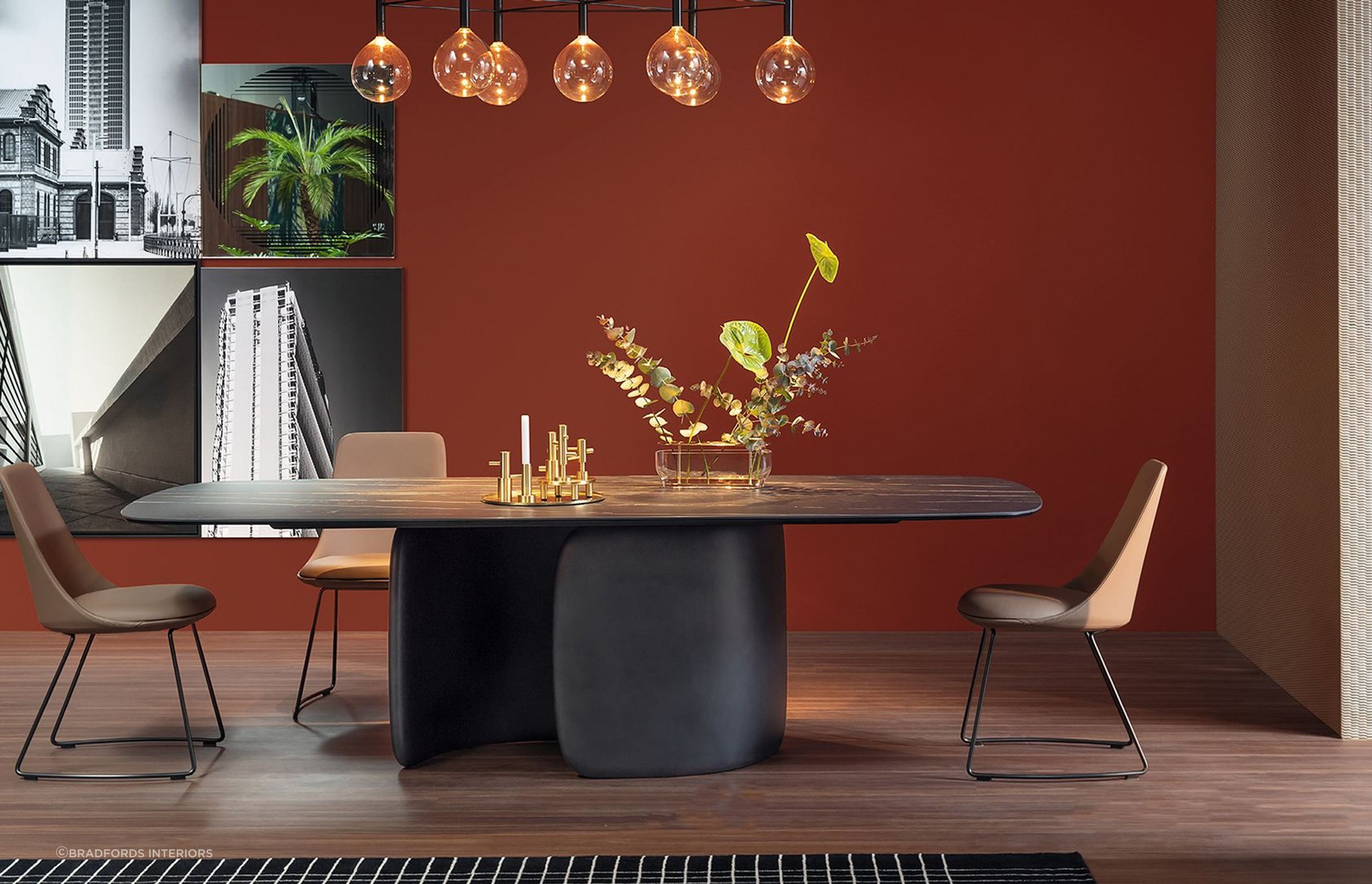 Customisable Italian Dining Tables are great example of designer versatility