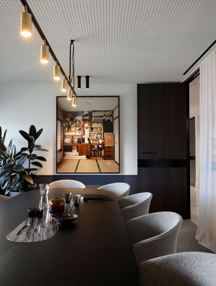 Art Bank worked with the designers to source stunning artwork by local artists to provide relief to the spaces.