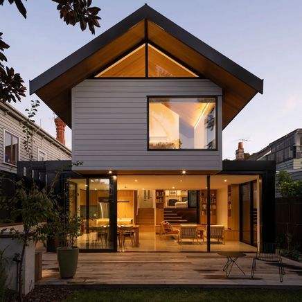 Contemporary addition honours a characterful inner-city Auckland villa