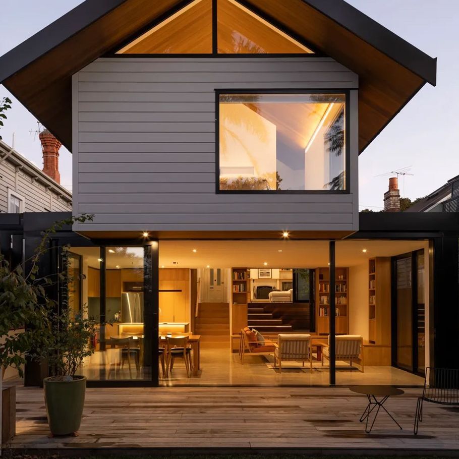 Contemporary addition honours a characterful inner-city Auckland villa