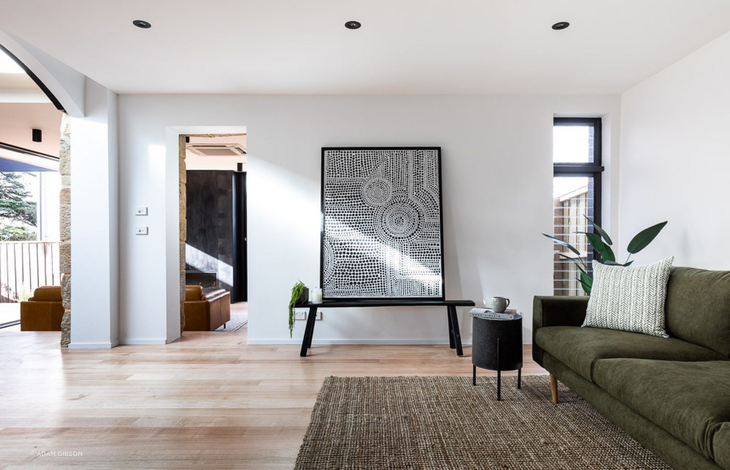 Known as the ‘music room’, this space is designed for entertaining guests and the enjoyment of music.