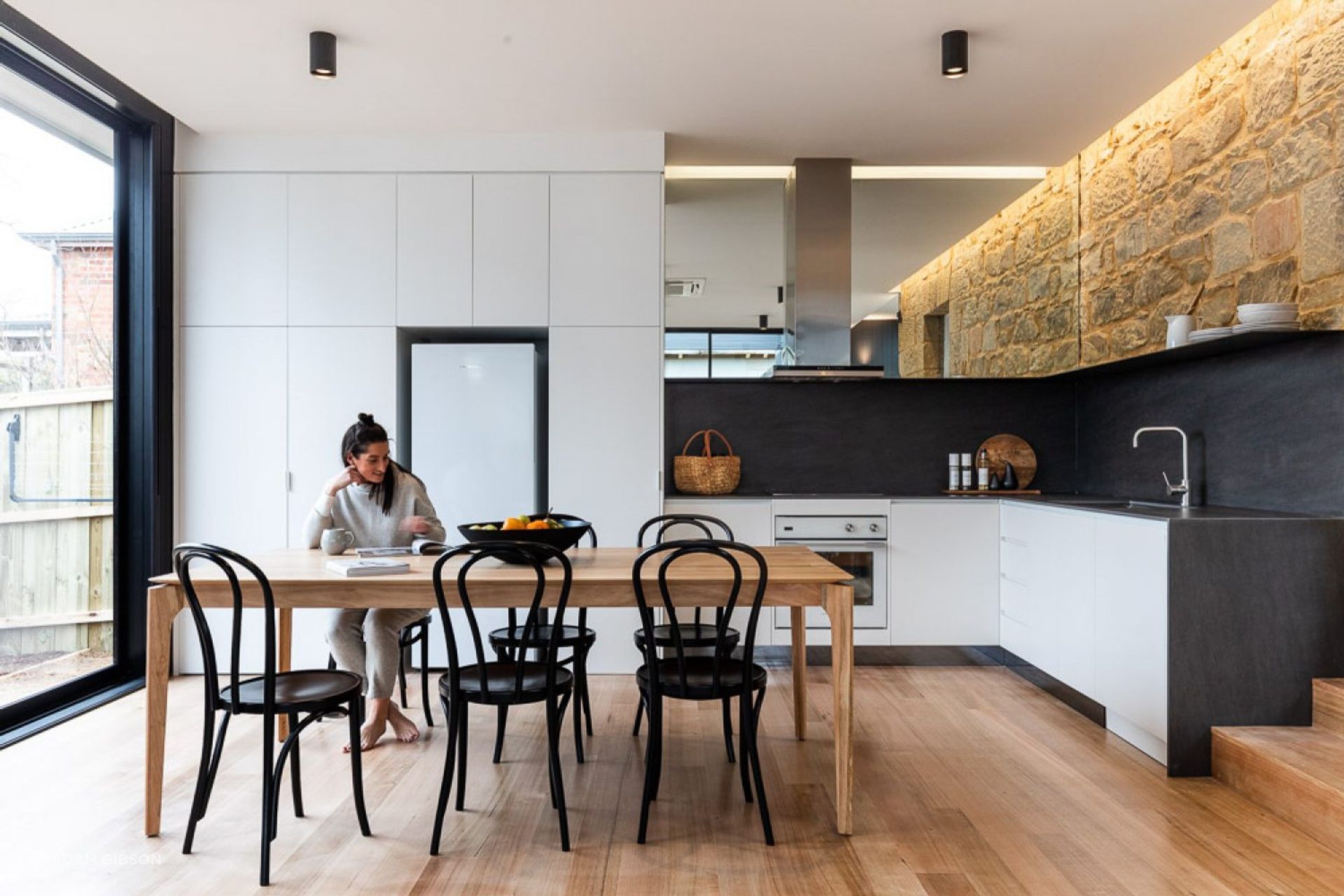 Part of the design brief was for the home to “exude delight, charm, compactness and comfort”.