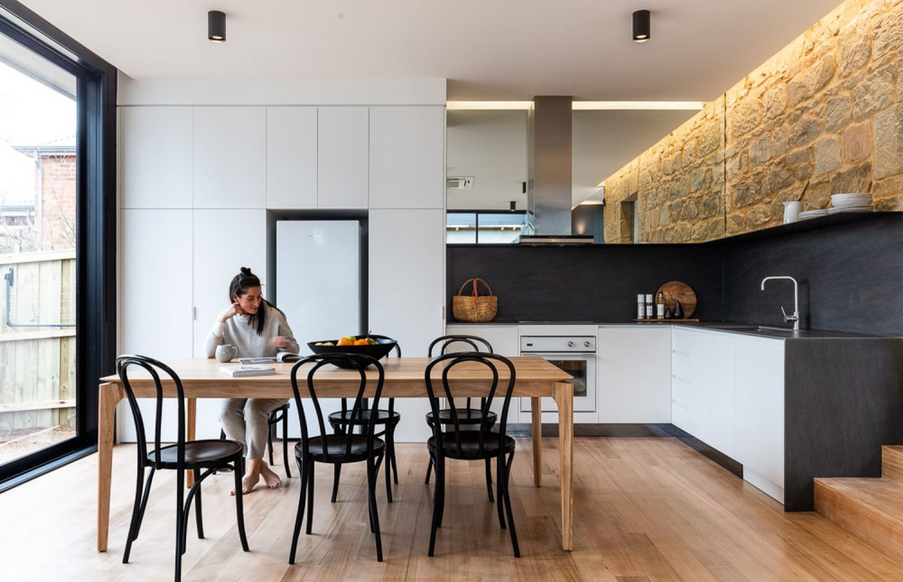 Part of the design brief was for the home to “exude delight, charm, compactness and comfort”.