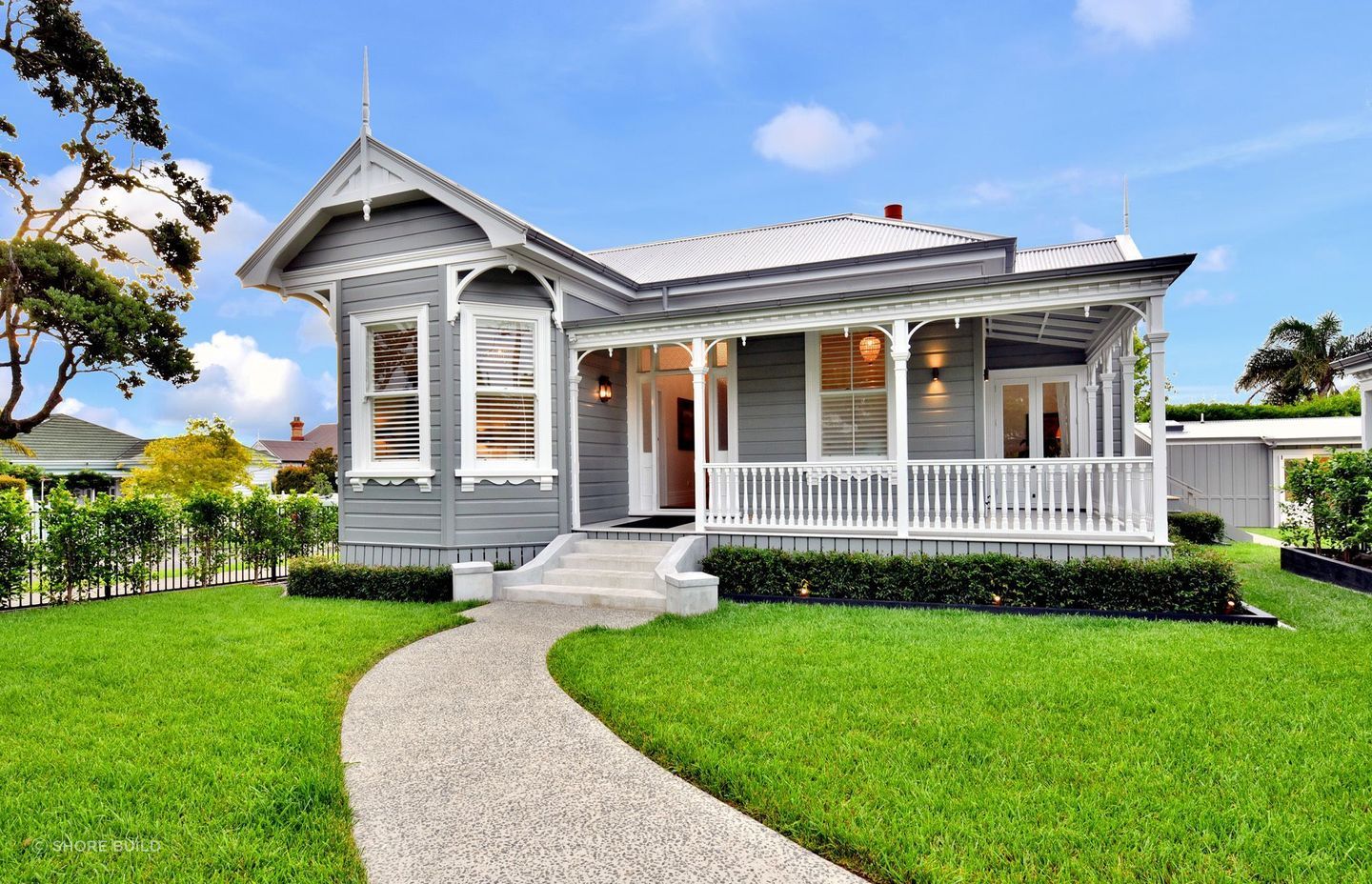 A classic villa in Stanley Point, built around 1910, immaculately restored with style and sophistication.