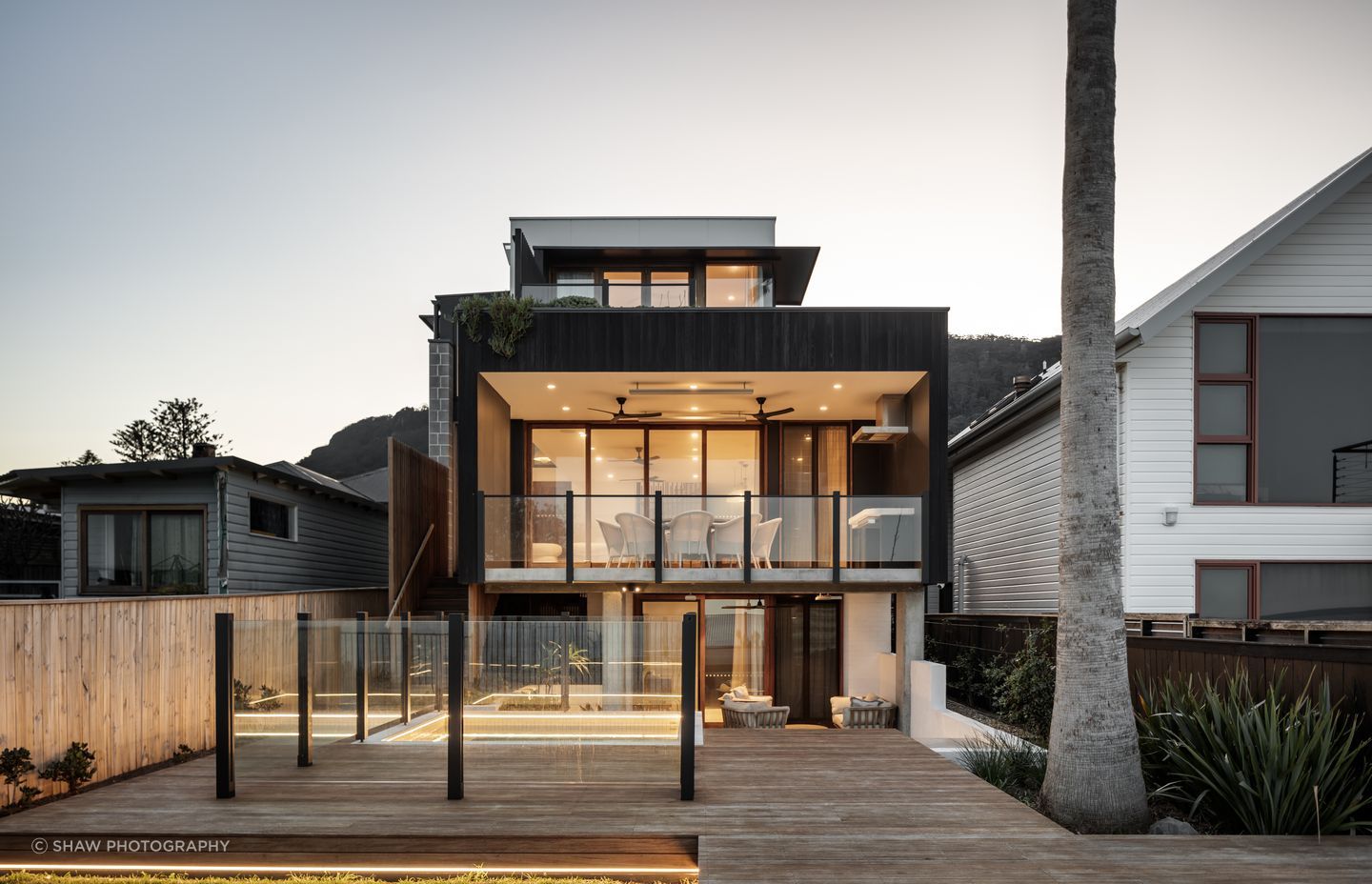 The back facade of The Coledale Ave House by Alex Urena