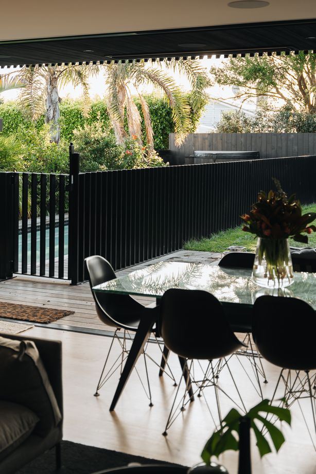 The new layout provides uninterrupted indoor-outdoor connection.
