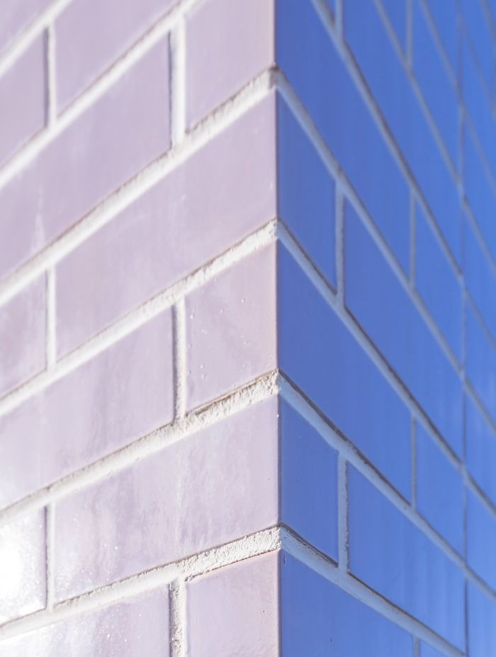 “These vibrant pastel colours were also used deliciously here at home in Napier on many of its art deco buildings after the earthquake. These colours on glossy bricks are sumptuous — thrillingly contemporary and yet timeless,” says Manaaki's lead architect, Tania Wong