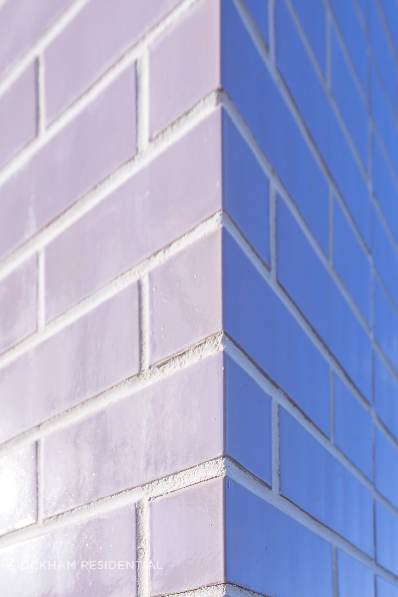 “These vibrant pastel colours were also used deliciously here at home in Napier on many of its art deco buildings after the earthquake. These colours on glossy bricks are sumptuous — thrillingly contemporary and yet timeless,” says Manaaki's lead architect, Tania Wong
