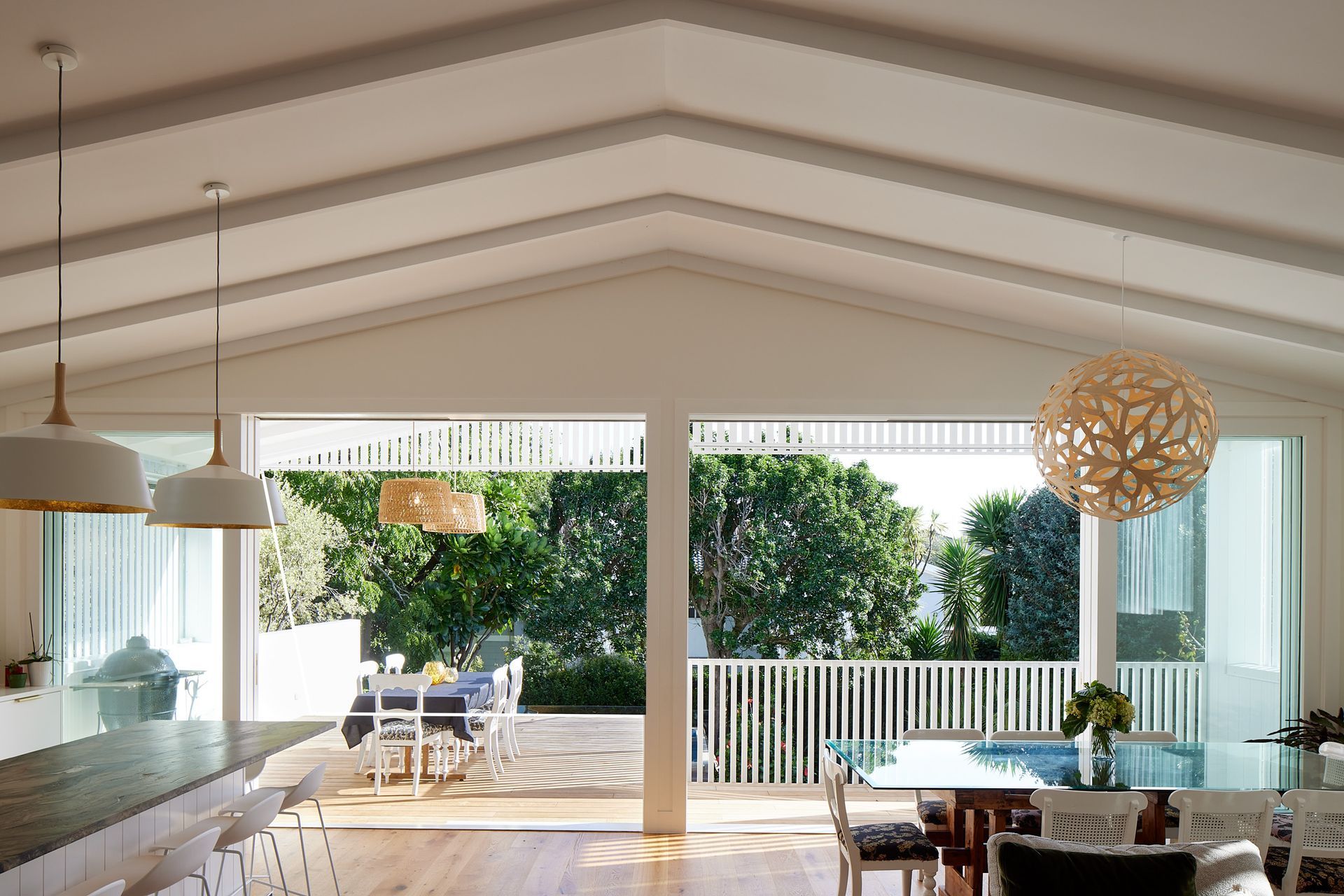 “It's warm, dry, light-filled, and just so spacious,” says one of the homeowners, Cathie Cottle. “So even when we're all in that one living area together, we don't feel like we're on top of each other.”