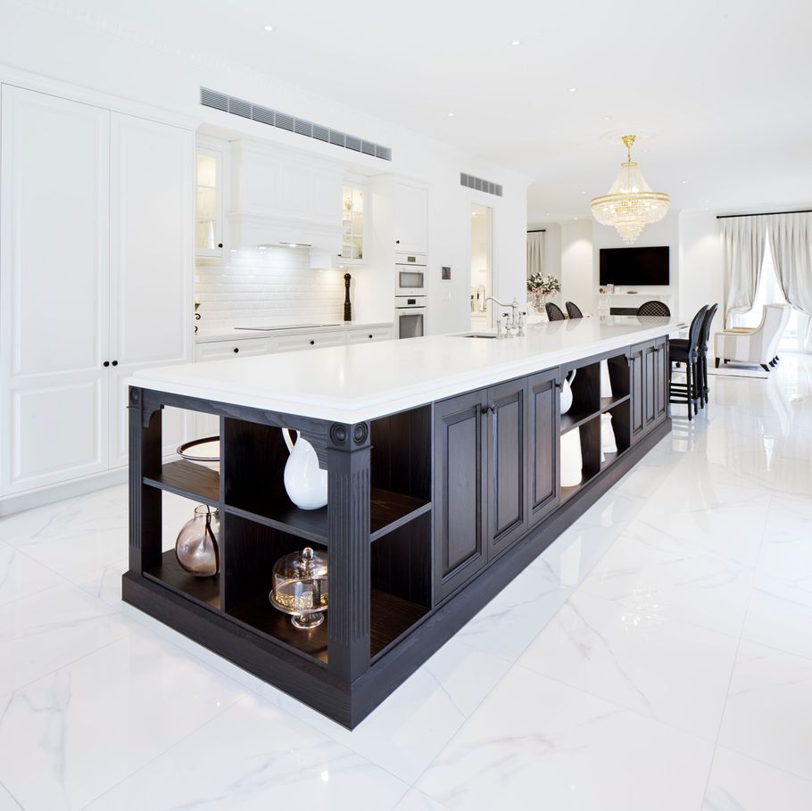 Stunning black and white kitchens from stylish homes in New Zealand
