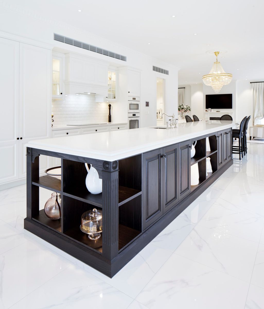 Stunning black and white kitchens from stylish homes in New Zealand