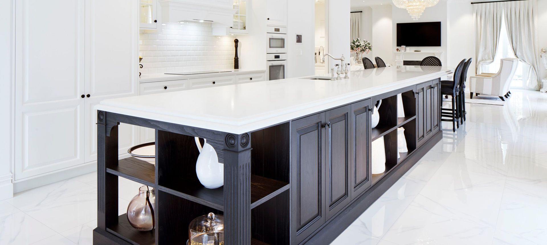 The award-winning kitchen in Fendalton by Ingrid Geldof Design.