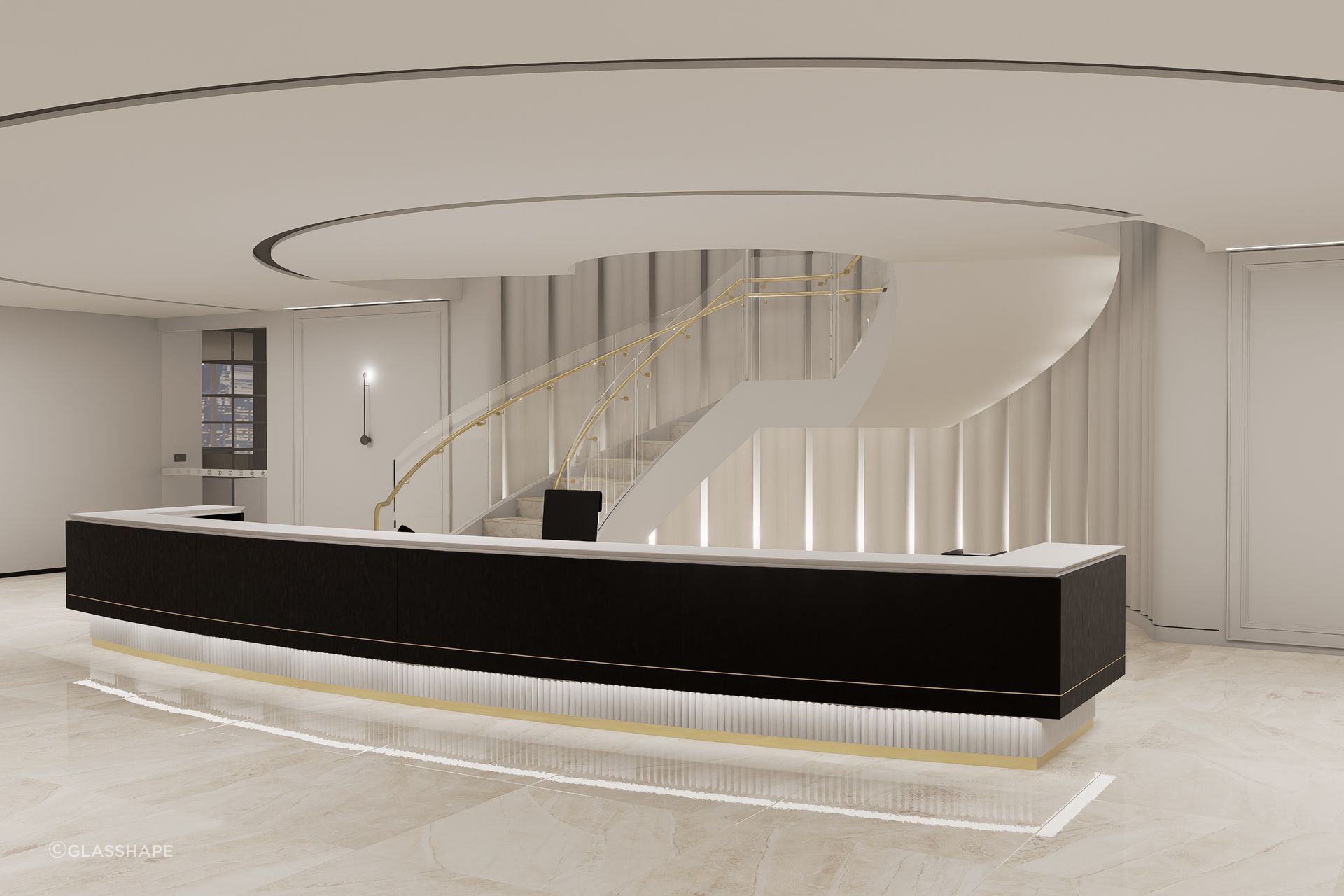 “The brief called for quality, toughened and laminated bent glass balustrades to be delivered in a timely manner for a high-end office fitout.”