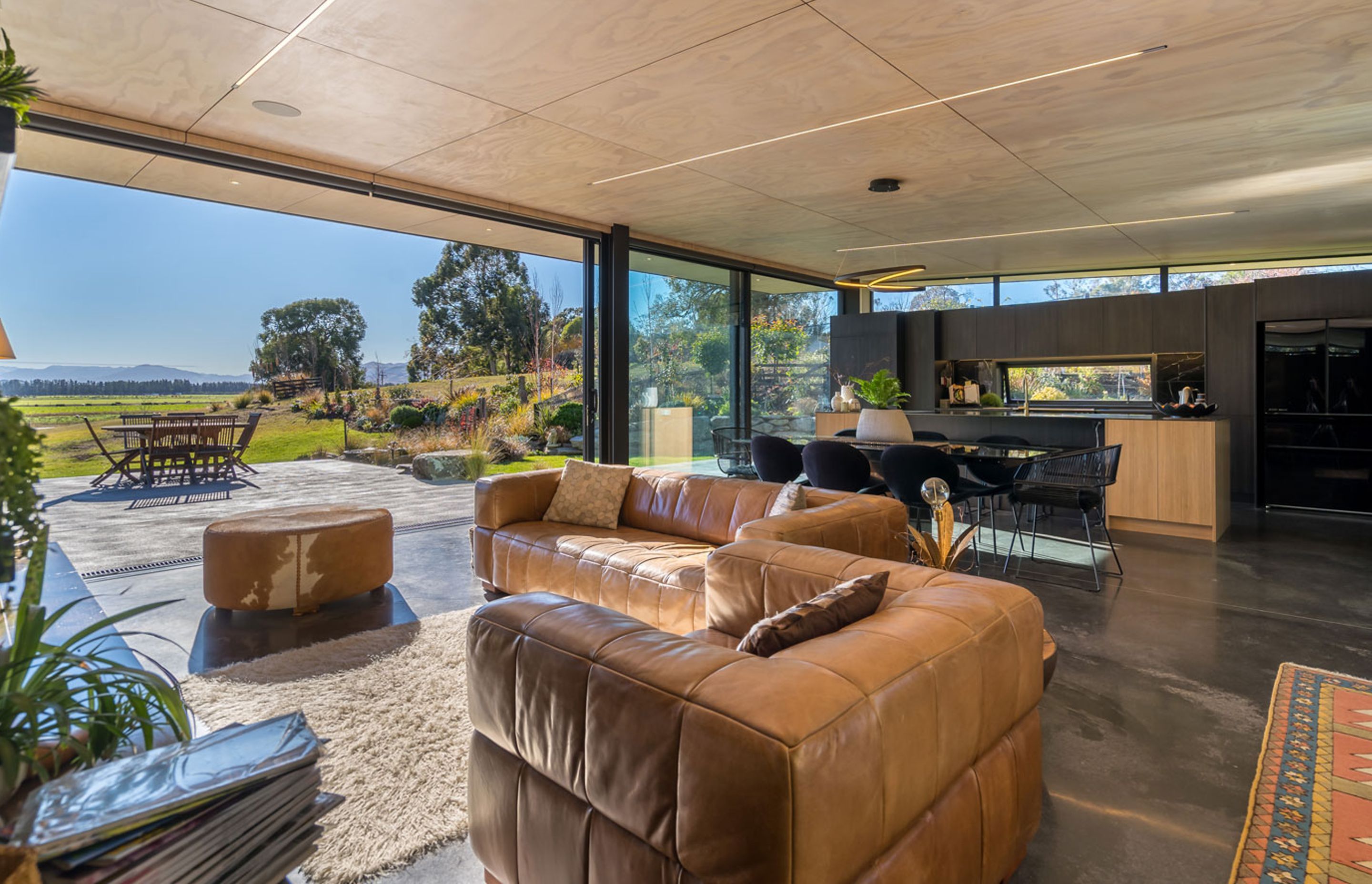 Sue had a big hand in the interiors, including second-hand finds and family heirlooms. “I had an overall role as an architect for guidance,” says Gary. “It was very collaborative.”
