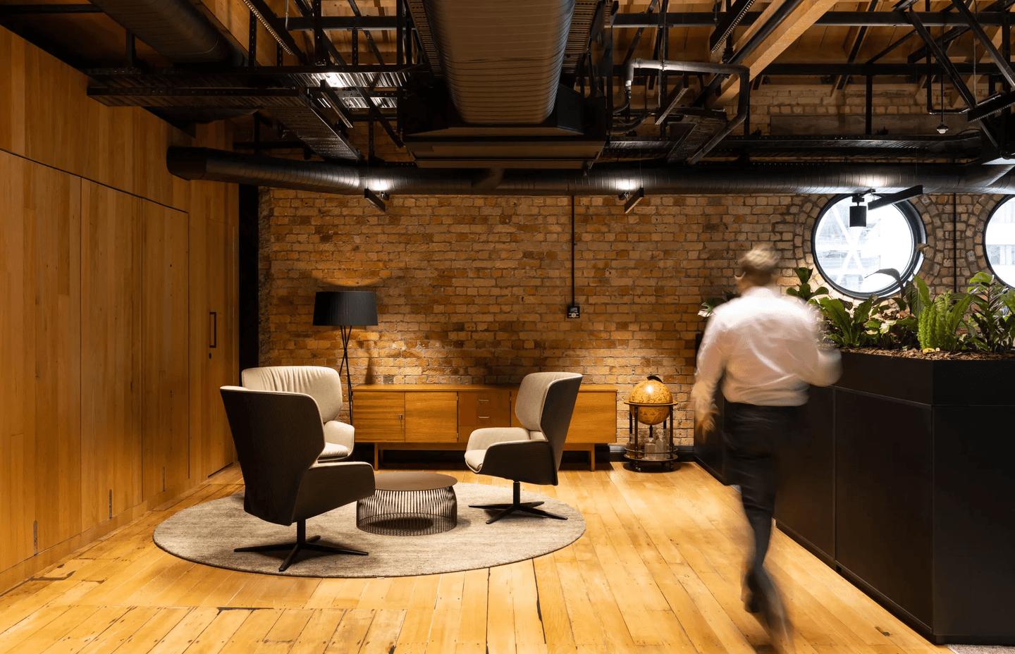 The heart of the brief was to ensure the space was open and reflect the company's non-hierarchical structure.