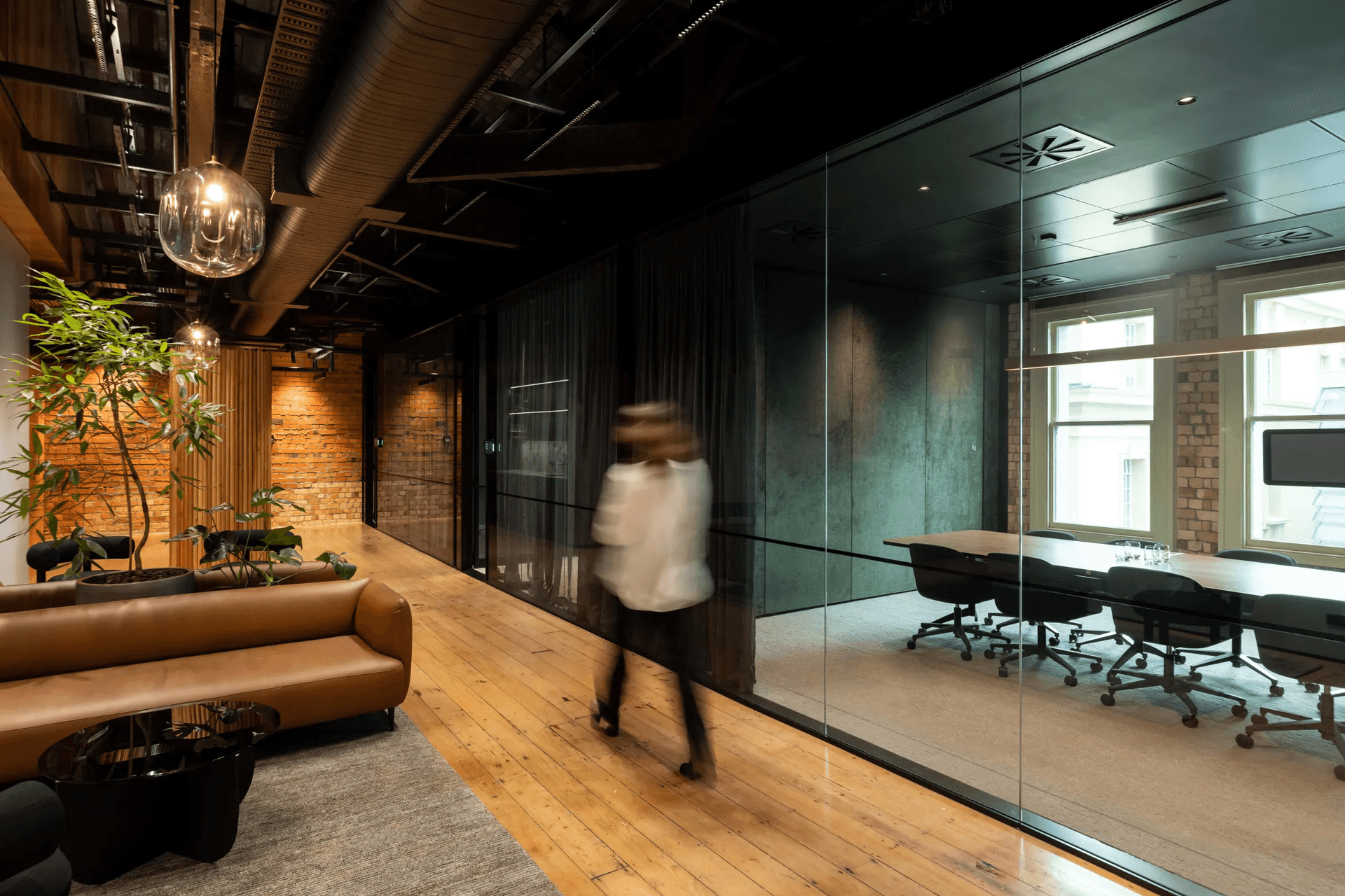 The meeting room wing.