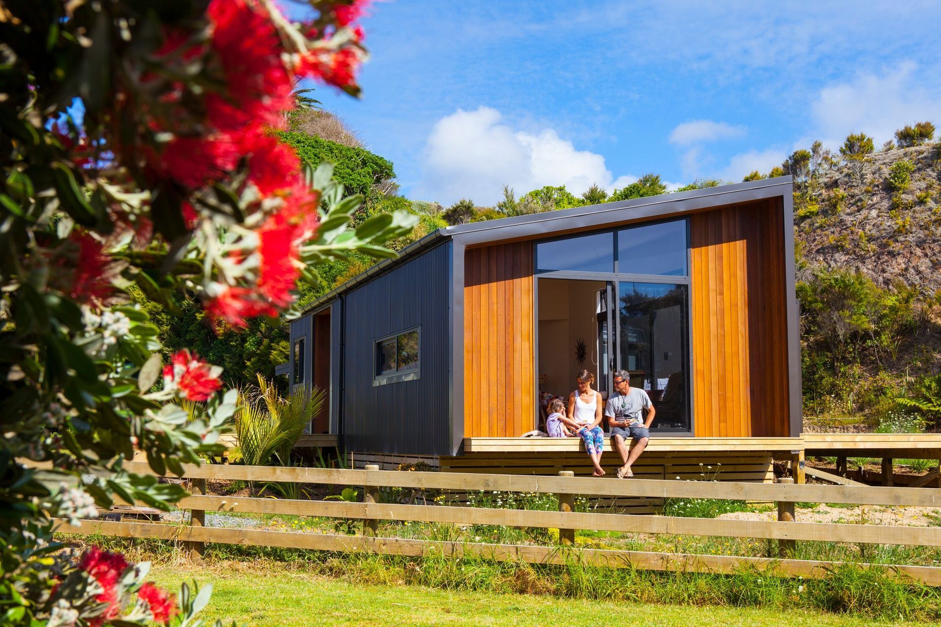 Despite a tight budget, passive solar design principles were followed with precision for the Mangrove House project. Photography: Doug Pearson Photography