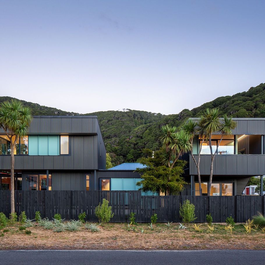 An innovative home and income on a sunny, tree-filled site