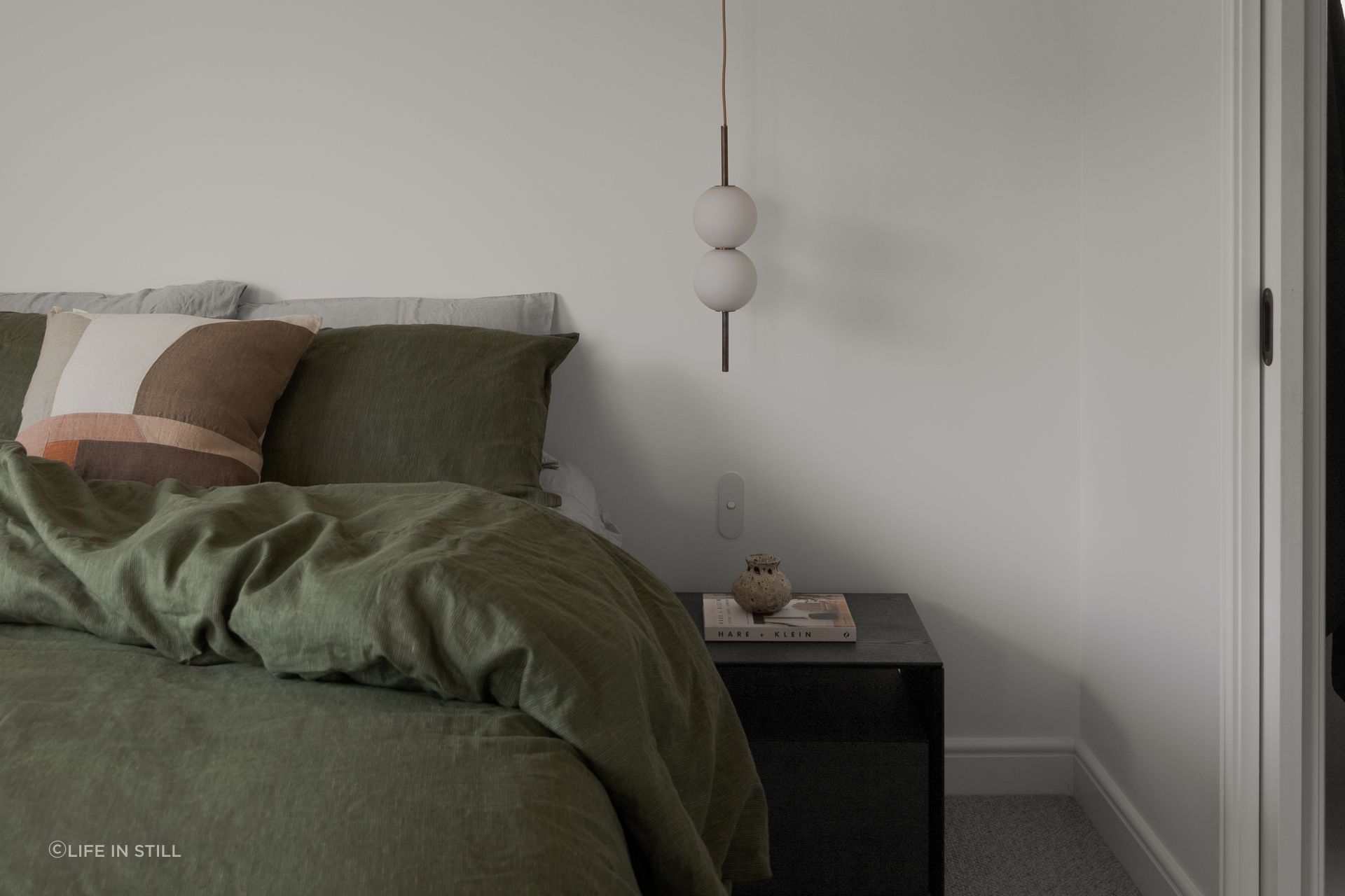“Making impacts in small spaces has unintentionally become our signature. We are big believers that, just because you don’t have the scale some projects have, doesn’t mean you can’t go bold with colour, texture and pattern. We encourage people to have the confidence to go big in small spaces.”