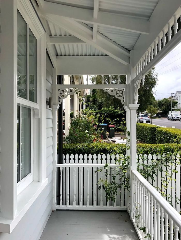 Landscaping maximises outdoor living, with stepping stones, vines and flowers all incorporated.