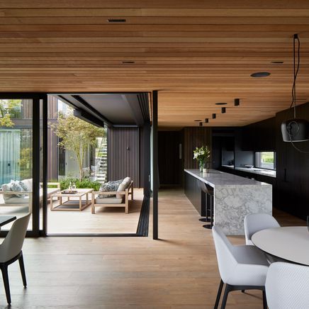 Attention to detail delights in this cedar-clad home
