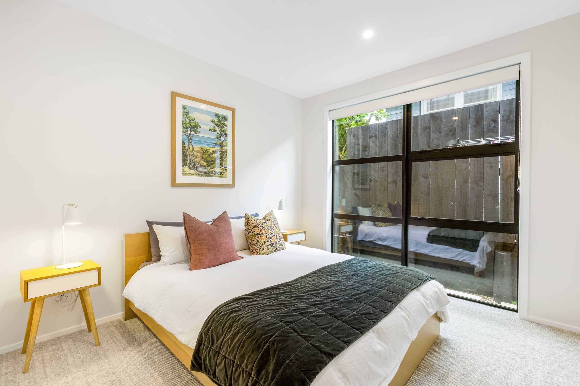 The downstairs bedroom has its own en suite.