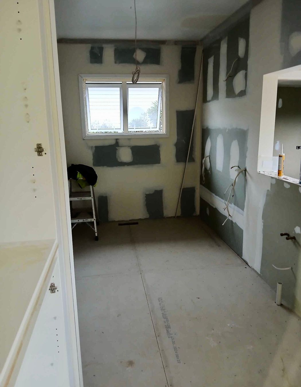 Karori kitchen during renovations.