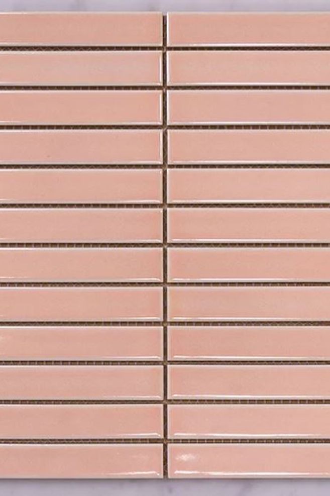 Kitkat tiles in pink by Ultimate Tiles