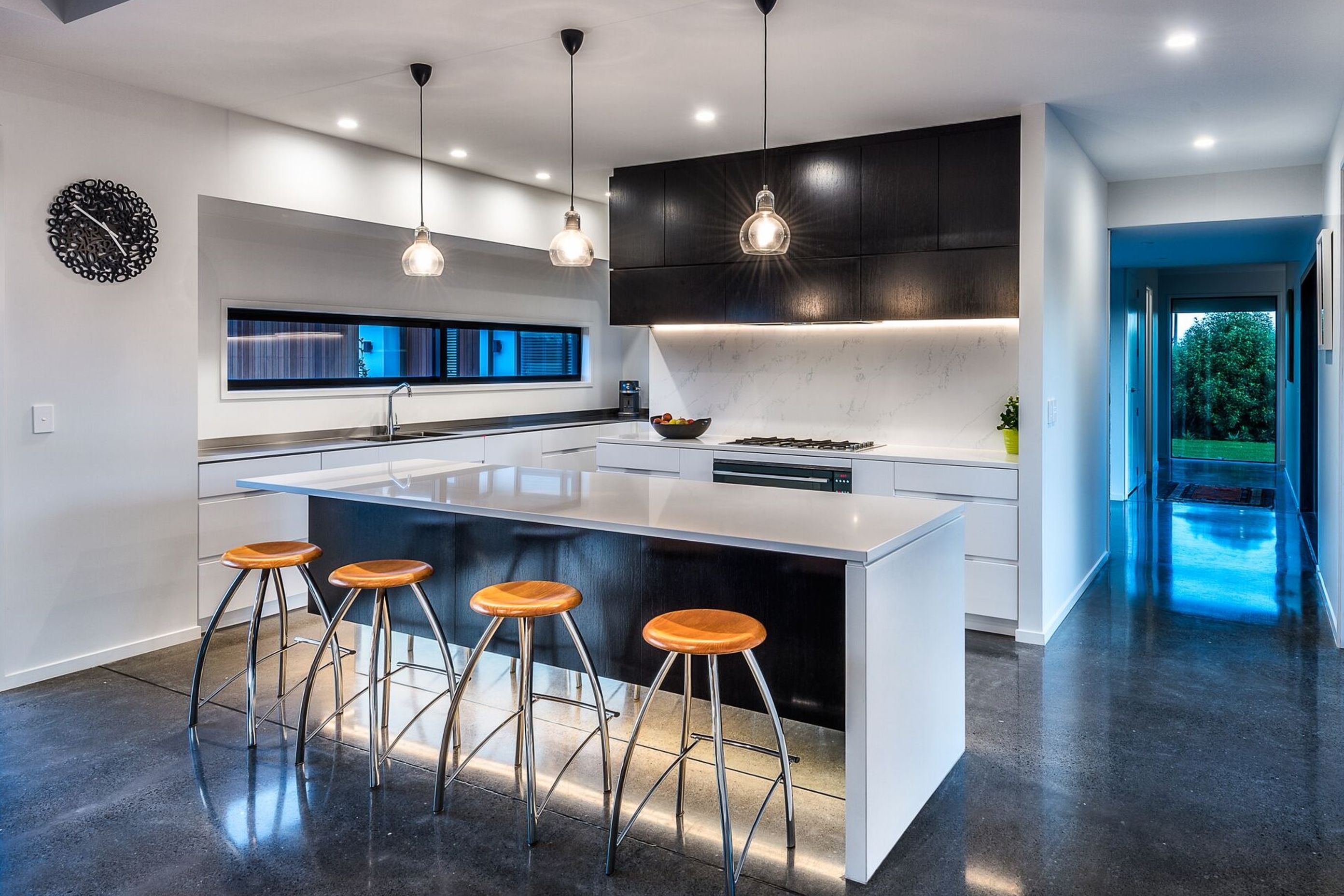 The Lincoln Kitchen by Modern Age Kitchens and Joinery takes the highly functional but effortlessly stylish approach as the social hub of the house.
